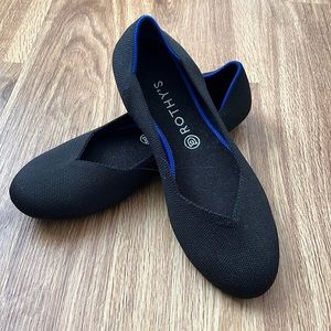 Black Rothy’s size 11 round toe